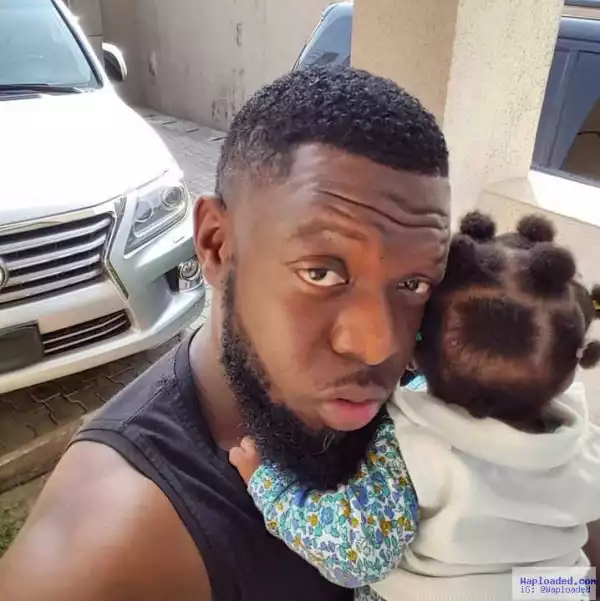 Timaya Shares Adorable Selfie With His Dughter